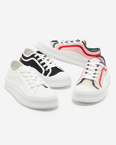 Ladies 'sport sneakers in beige Ladise - Footwear