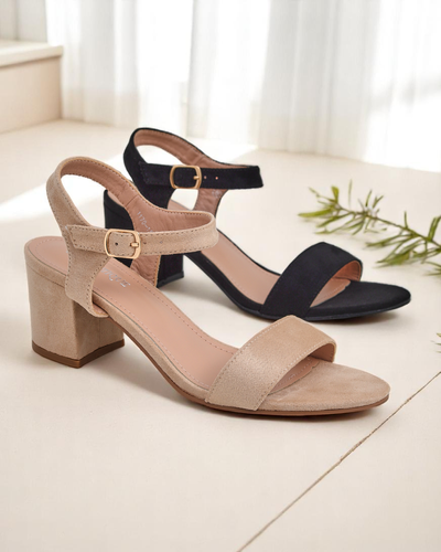 Royalfashion sieviešu ekodzamšas sandales Quarter