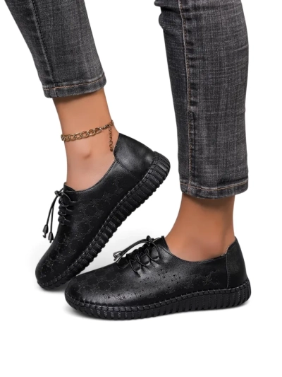 Royalfashion Women's Slip-On Aerated Shoes Goffies