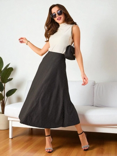 Royalfashion Sieviešu vidēja garuma svārki