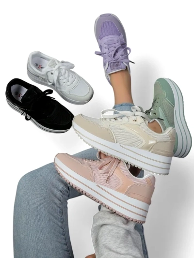 Royalfashion Женские спортивные кроссовки на платформе Revided