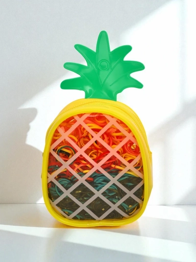 Royalfashion Multicolor Pineapple Silicone Elastics
