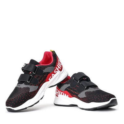 Children's black Velcro shoes Oniferi - Footwear 1