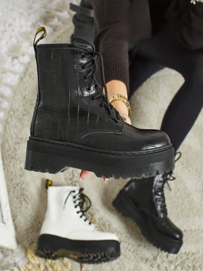 Damskie botki workery z t
loczeniem Arvessa