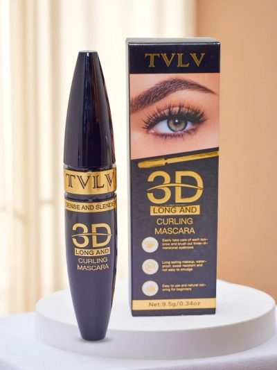 Waterproof mascara – curls and lengthens lashes, 24H wear, 3D effect