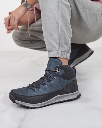 Royalfashion Men's trappers in navy blue Jekouia