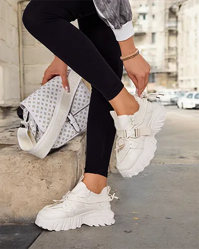 Royalfashion Women's Warmed Losgos Sneakers