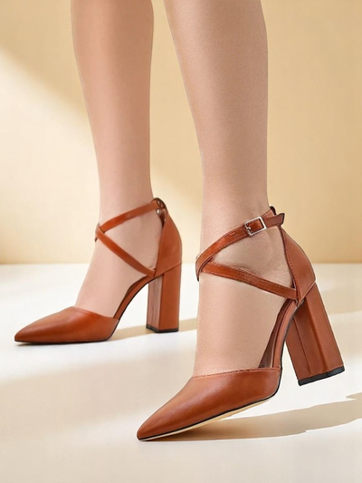 Royalfashion Sieviešu kurpes ar šķērsotām siksnām Eurolias