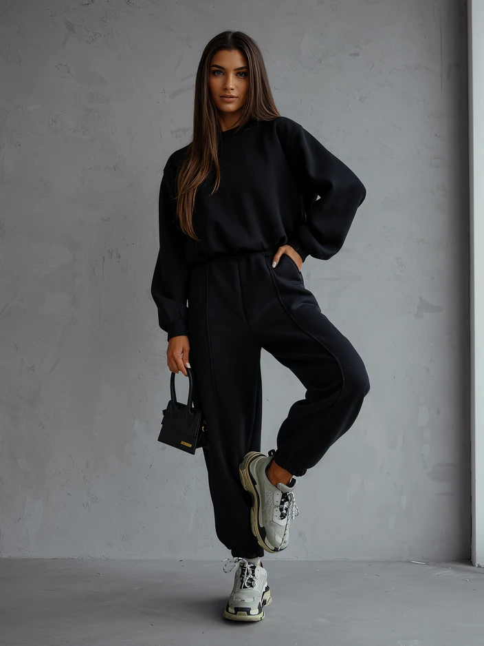 Royalfashion Sieviešu Kokvilnas Treniņtērps