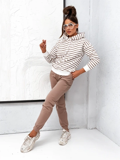 Royalfashion Sieviešu svītrainais treniņtērps