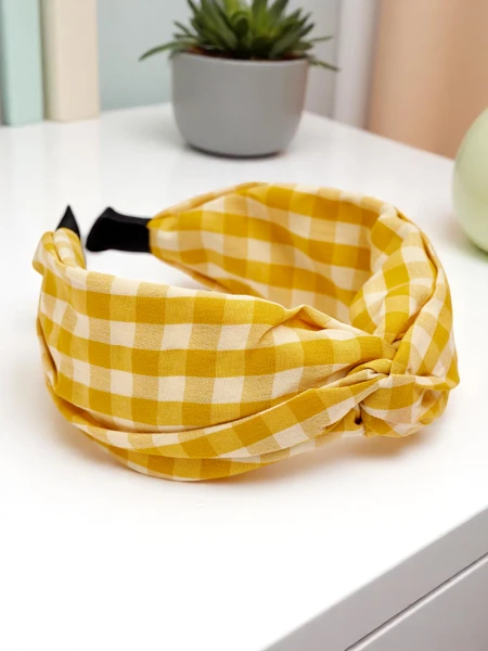 Royalfashion Clara's Checkered Hairband