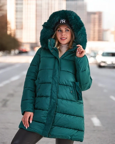 Royalfashion Sieviešu stepēta ziemas jaka