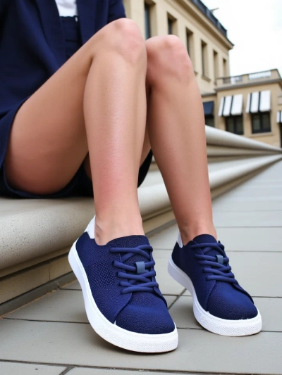 Royalfashion Women's fabric sports shoes Esellaf