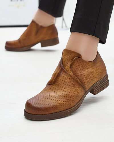 Camel women's eco leather half boots Ilioppa- Footwear