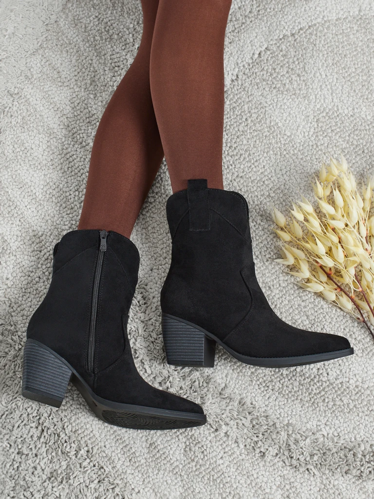 Armelle Women's Eco Suede Cowboy Boots