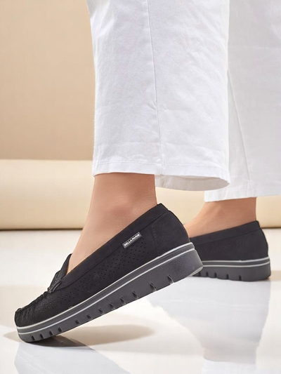 Royalfashion šņoru mokasīni sievietēm Elissas