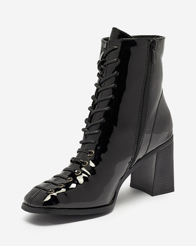 OUTLET Женские черные ботинки Braletti-Footwear