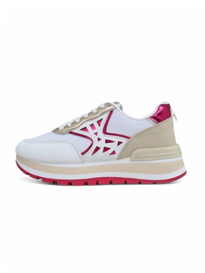 Royalfashion Women's sneakers with glitter Senues