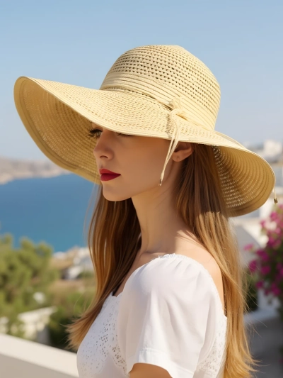 Royalfashion Women's straw hat Calvinas