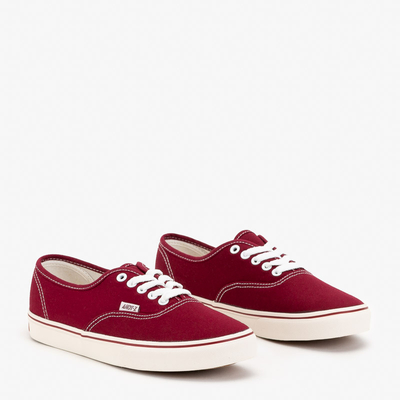 Maroon men's lace-up sneakers Okilet - Footwear