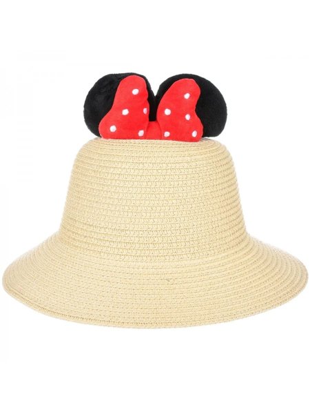 Royalfashion Bērnu salmu cepure Mickey salmu cepure