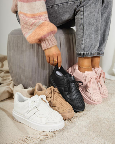 OUTLET White women's sports sneakers Sumikoa - Footwear