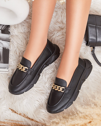 Royalfashion Moccasins with ornament on the nose Asedasel