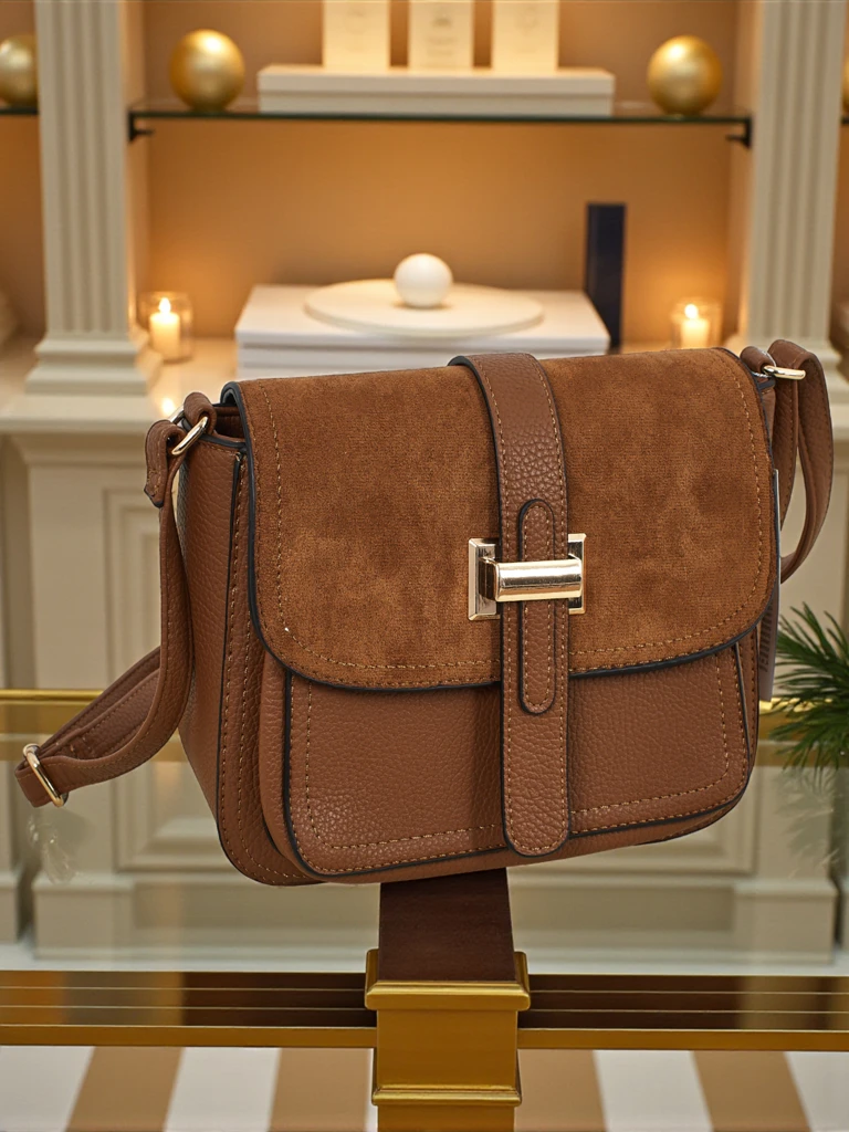 Small women's eco-leather handbag Seray