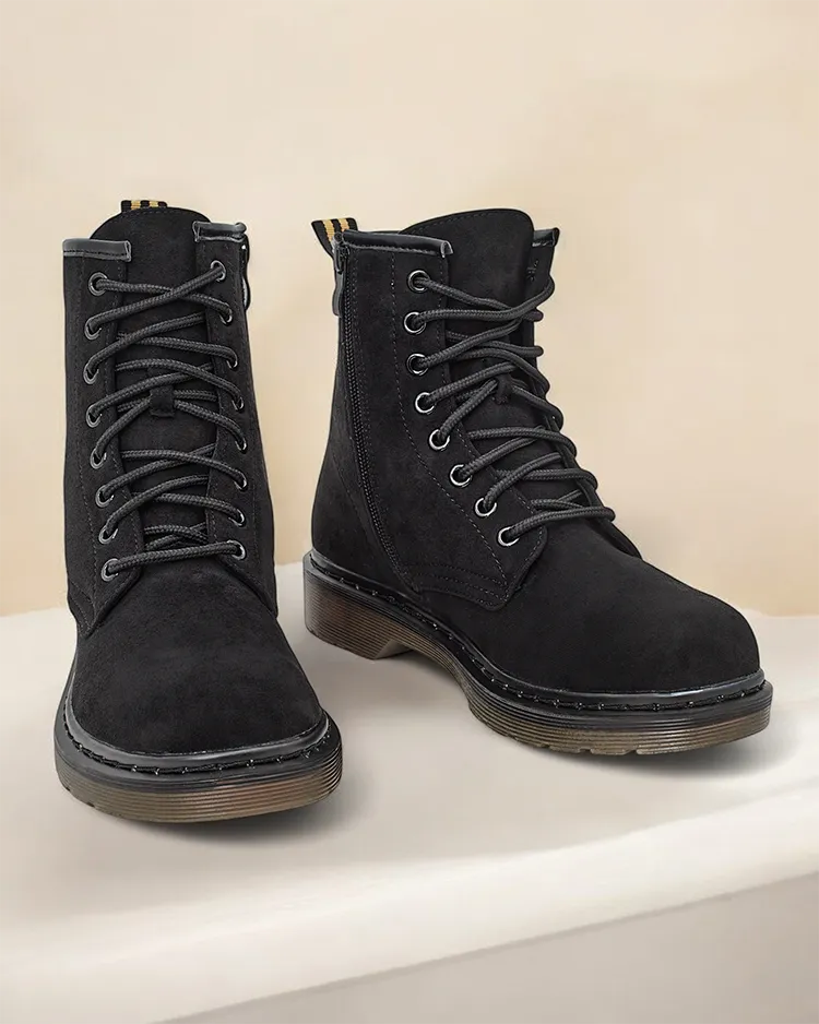 Royalfashion Women's lace-up ankle boots Rullo