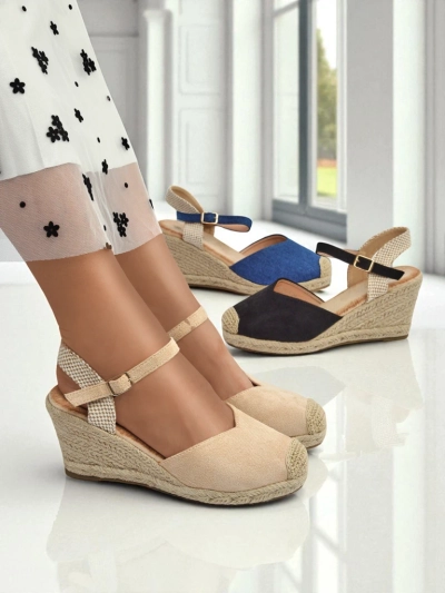 Royalfashion Sieviešu ķīļveida sandales Solara Espadrilles