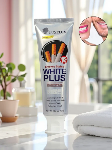 Toothpaste that removes discoloration and whitens