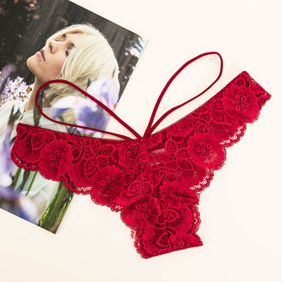 Sieviešu mežģīnes Brazīlijas bordo - Apavi