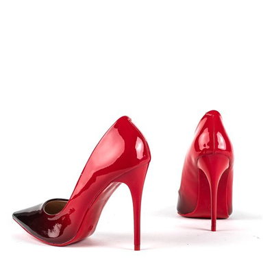 Black and red Macadamia stilettos - Footwear