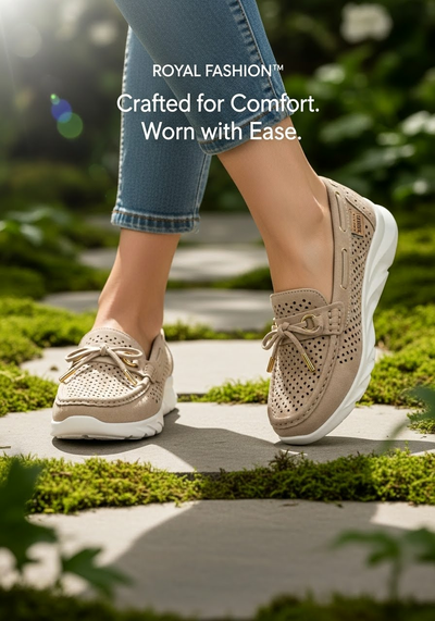 Royalfashion Женские перфорированные мокасины Elissas