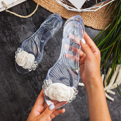 Transparent bowls with Malia decorations - Footwear