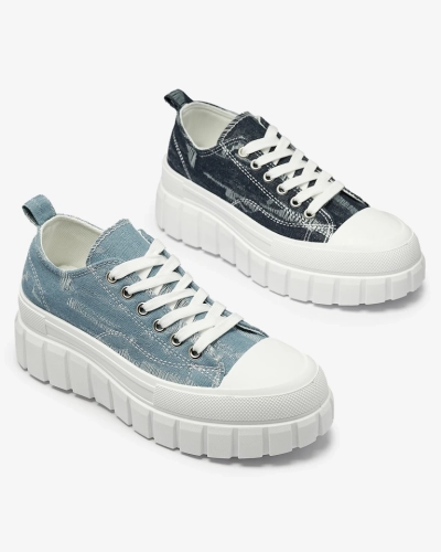 Navy Blue Elysium Sneakers