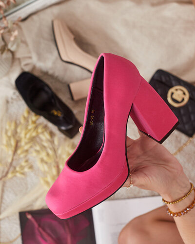 Royalfashion Women's Satin Edessa pumps