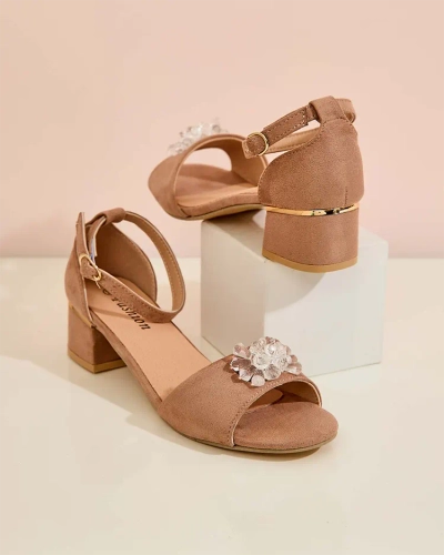 Royalfashion Women's Voleso rhinestone sandals