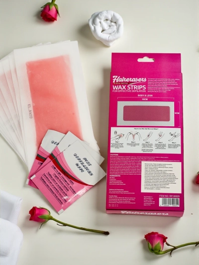Lav: Wax strips for body hair removal