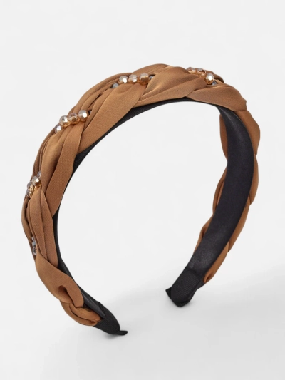 Royalfashion Hairband with Braid and Pearls