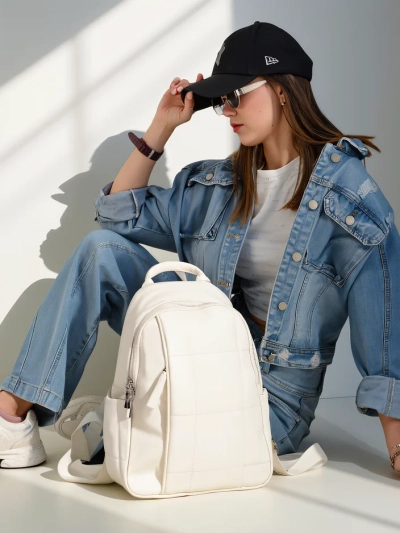 Royalfashion Women's eco-leather backpack