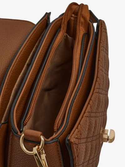 Small Women's Eco-Leather Handbag Sefia