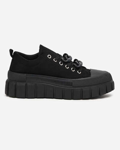 OUTLET Black high women's sneakers Mishta - Footwear