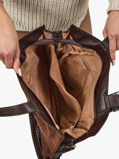 Women's shopper bag eco suede Daverna