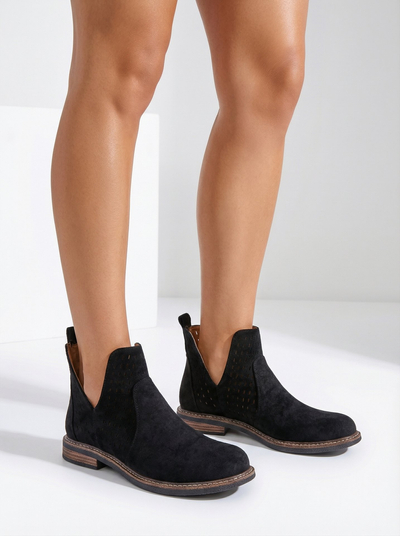 Royalfashion Женские замшевые ботинки eko Ovilla