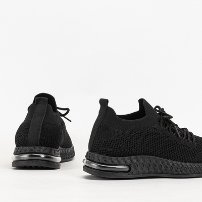 Black Polermo women's sports shoes - Footwear