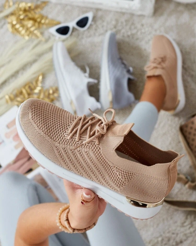 Royalfashion Женские тканевые спортивные туфли Amgent