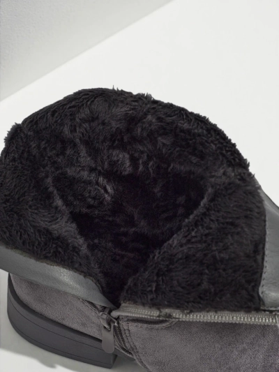 Damskie botki z eko-zamszu Kelmoria