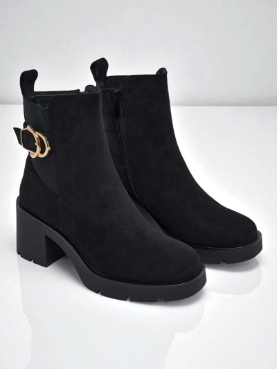 Stilete per femra eko suede ne blok Solenya