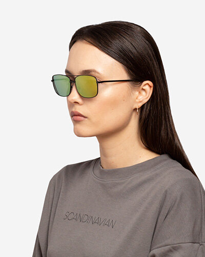 Зеркальные солнцезащитные очки Royalfashion